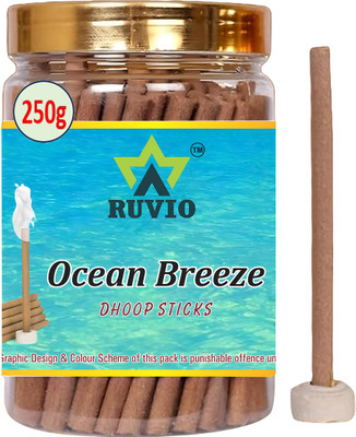 RUVIO Premium Incense Sticks - Purification Collection Ocean Breeze(250, Set of 1)