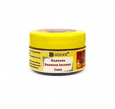 EUQINU Long Lasting Marhaba Incense Cone for Relax & Refresh Aroma - 25g Dhoop