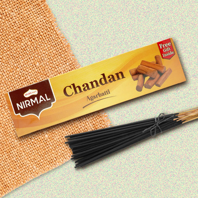 Shubhkart Nirmal Long Lasting Sandalwood Eco Box Agarbatti Chandan(100 g, Set of 1)