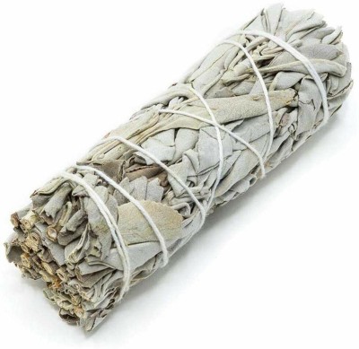 YOUR CRYSTALS MATE California White Sage Smudge Sticks for Home Cleansing, Fragrance, Meditation Home Fragrance(1, Set of 1)