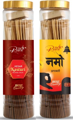 The Rupawat perfumery house natural incense sticks 100 g each jar pack of 2kasturi_namo kasturi_namo(200, Set of 2)