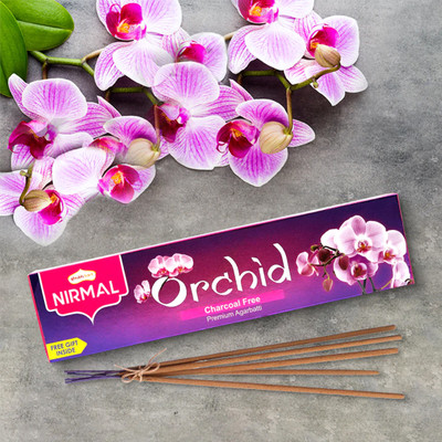 Shubhkart Nirmal Exotic Premium Agarbatti Box Orchid(100 g, Set of 1)