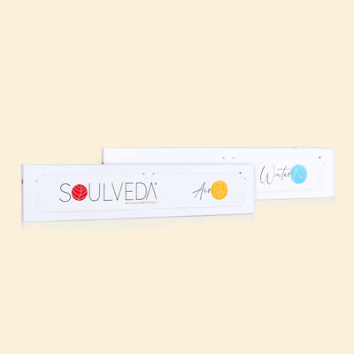 Cycle Pure Soulveda Agarbathi Combo Pack | Water & Air Fragrance Sticks(20 Units, Set of 2)