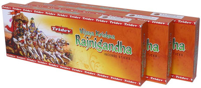 TRIDEV RAJNIGANDHA PACK OF 3 eco RAJNIGANDHA(20 Units, Set of 3)