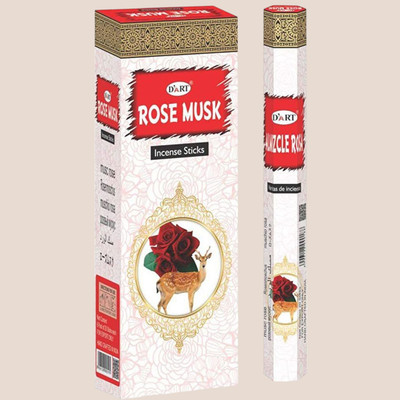 Darshan Don of Money Incense Stick Rose Musk(20 Units, Set of 6)