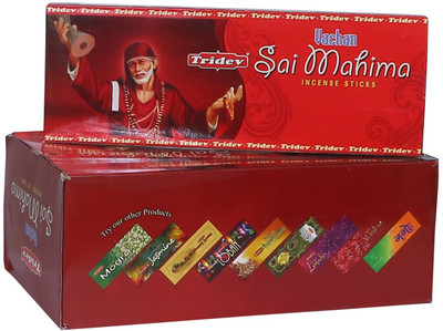 TRIDEV SAI MAHIMA PACK OF 6 eco FLORAL(20 Units, Set of 6)