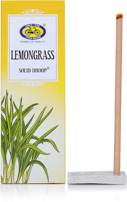 Cycle Pure Lemongrass Bambooless Dhoop Stick, 6 Inch, 50 Sticks Pack | Lemongrass Fragrance(50 Units, Set of 1)
