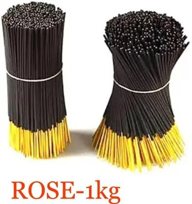 Plastic Hub Agarbatti Pack Incense Sticks For Pooja Rose(850 Units, Set of 1)