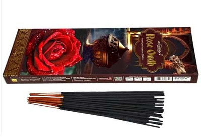 PRABHU Box Pack of 1 (24 Sticks Per Box) Rose Oudh Premium Incense Sticks Aggarbattis Rose(24 Units, Set of 1)