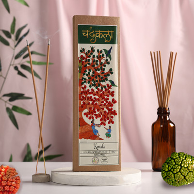 Chandrakala Kewda Luxury Incense Sticks - Pack of 60 Units Kewda Agarbatti(60, Set of 1)