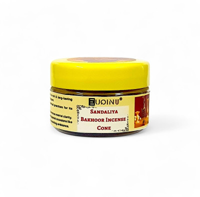 EUQINU Long Lasting Sandaliya Incense For Relax & Refresh Aroma Cone - 25g(25 g, Set of 1)