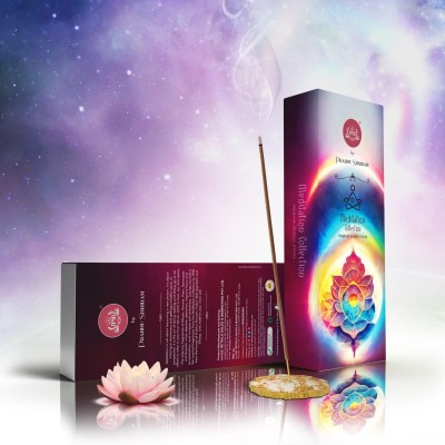 JPSR Prabhu Shriram Meditation Collection Luxury Incense Stick | Low Smoke Incense Nature Inspired Fragrance(100, Set of 1)
