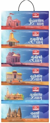 yog mantra 6 in 1 Dham Series Gangotri, Yamnotri, Kashi, Ayodhya, Kedarnath, Badrinath(22, Set of 12)