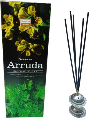 Darshan Arruda Aggarbati, Incense Stick, Arruda(20, Set of 6)