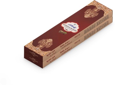 LIBERTY Sandalwood Incense Sticks Agarbathis Eco-pack - Pack of 2 (2X 100gms) Sandalwood(130, Set of 2)