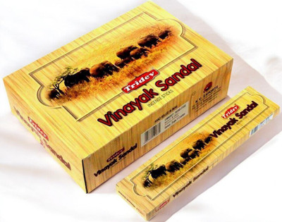 Darshan Jai Shree Bharma Incense Stick Pack 6 Vinayak Sandal(10 Units, Set of 6)