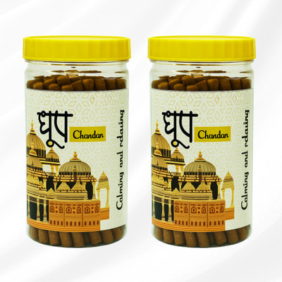 HOUSEOFSHRI Premium Chandan Incense – A Touch of Luxury in Every Whiff SANDALWOOD(200 g, Set of 2)
