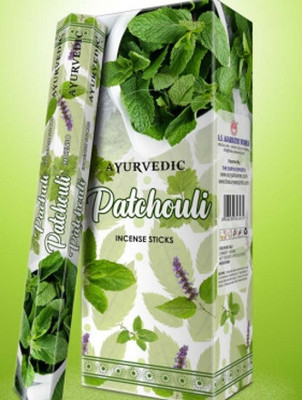 auvedic Shivansh Ayurvedic Patchouli Incense Stick Patchouli(20 Units, Set of 6)