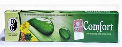 dc Comfort Comfort Mosquito Agarbatti CITRONELLA WITH FRESH LEMON GRASS(12 Units, Set of 12)