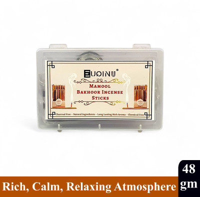 EUQINU Long Lasting Mamool Incense For Relax & Refresh Aroma Sticks - 48g(48 g, Set of 1)