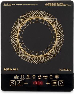 BAJAJ 1900 W Induction Cooktop Touch Panel(Black, 740314)