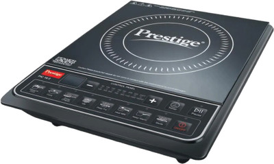Prestige 2000 W Induction Cooktop Push Button(Black, Rapid Cook Super Efficient | Indian Menu Options | PIC 16.0 Plus)