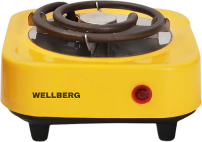 WELLBERG 500 W Radiant Cooktop Push Button(Yellow, WBHOTPLATE006)