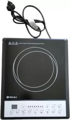 BAJAJ 1600 W Induction Cooktop Push Button(Black, ICX 160TS)