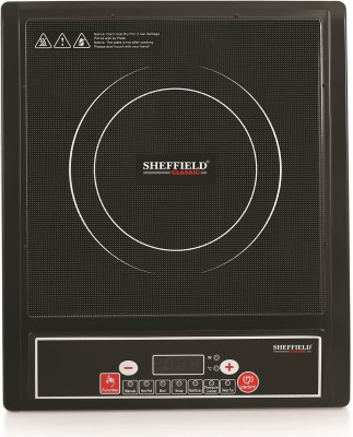 Sheffield Classic 1400 W Induction Cooktop Push Button(Black, multi function electric induction)