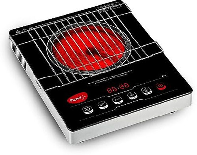 Pigeon by Stovekraft 2000 W Radiant Cooktop Touch Panel(Black, INFRARED EVA)