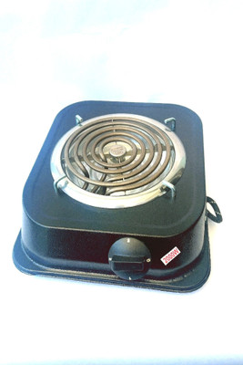 DYNIVO 2000 W Radiant Cooktop Jog Dial(Black, 2000 Watt element Cooktop Works With All Metal Utensils & Cookwares)