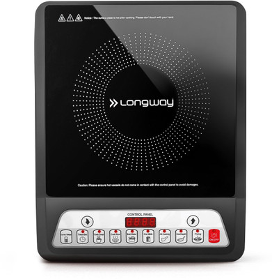 Longway Elite Plus IC 2000 W Induction Cooktop  (Black, Push Button) For Rs. 1099 @ 63 %