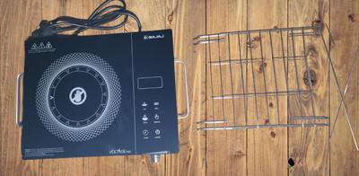 BAJAJ 2200 W Radiant Cooktop Jog Dial, Touch Panel(Black, IRX 220F INFRARED 740311)
