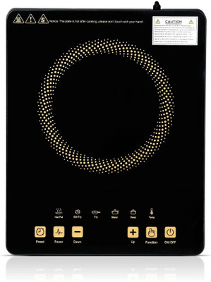 Skystar 2000 W Induction Cooktop Touch Panel(Multicolor, Touch Panel 2000W Induction)