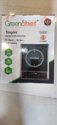Greenchef GC 2000 Induction Cooktop (Black, Push Button)