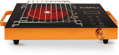KAPLI 2000 W Induction Cooktop Touch Panel(Black, Infrared Induction (All Utensil use-able)2000 Watt)