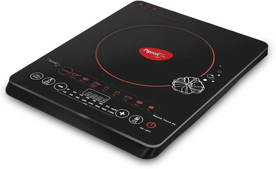 Pigeon 2100 W Induction Cooktop Touch Panel(Black, Rapido Touch DX)