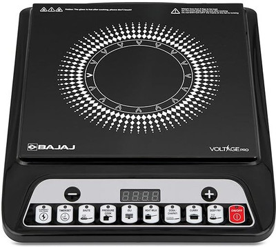BAJAJ 1400 W Induction Cooktop Touch Panel(Black, ICX 140TS 1400 WATT)
