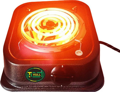 NETVULL 2000 W Radiant Cooktop Push Button(Grey, 2000 Watt Coil Electric Stove / Electric Cooking Heater (Jhonson Round body))