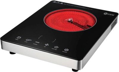 KWW 2200 W Radiant Cooktop Touch Panel(Black, Infrared Induction Cooktop 2200W for All Types of Utensils with Touch Sensor)