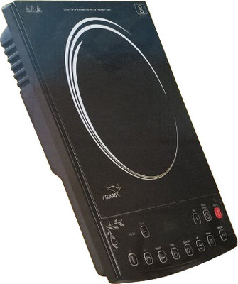 V-Guard 1800 W Induction Cooktop Push Button(Black, VIC 12)