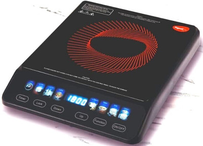 Pigeon 1800 W Induction Cooktop Touch Panel(Black, 19004337)