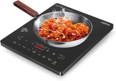 MILTON 2100 W Induction Cooktop Touch Panel(Black, CELAEIC003BLCK0001|CELAEIC005BLCK0001)