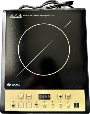 BAJAJ 1900 W Induction Cooktop Push Button(Black, (740303))
