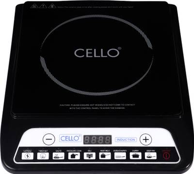 cello GEM 16 Premium Elegant & Smart 1600-Watt Induction Cooktop