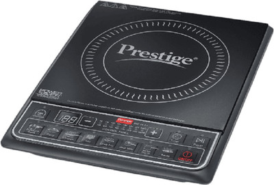 Prestige 2000 W Induction Cooktop Touch Panel(Black, PIC 16.0 Plus 2000W Aerodynamic Cooling System, Indian Menu Options)