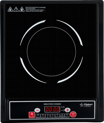 Flipkart SmartBuy 1400 W Induction Cooktop Push Button(Black, PowerPlus)
