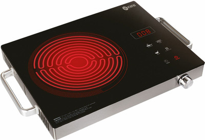 KWW 2200 W Radiant Cooktop Touch Panel(Black, STOVA Infrared Induction 2200 Watt for All Types of Utensils with Touch Sensor)