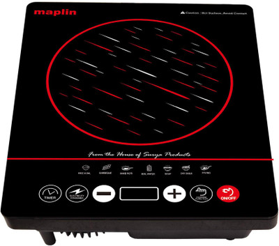 Maplin 2000 W Radiant Cooktop Touch Panel(Black, D18-IN InfraRed)