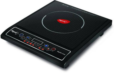 Pigeon 1800 W Induction Cooktop Touch Panel(Black, Rapido)